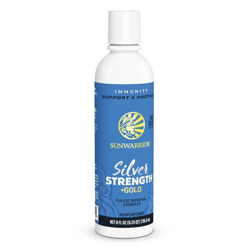 SunWarrior Silver Strenght + Gold  (Fulvic Mineral Complex) - 236.5ml