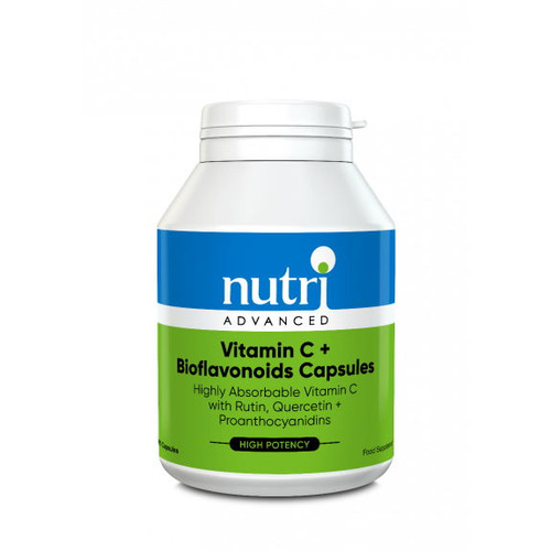 Nutri Advanced Vitamin C + Bioflavonoids - 100 capsules (Previously Esterol)