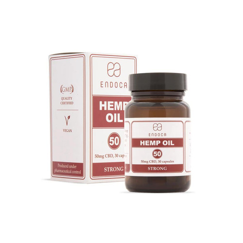 Endoca Hemp Oil 1500mg - 30 capsules - Food Supplement