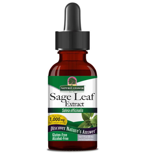 Nature's Answer Alcohol Free Sage Leaf Extract - 30ml