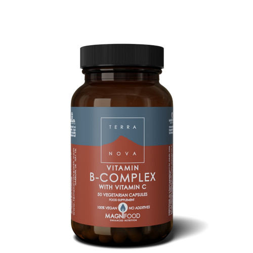 Terranova Vitamin B Complex with Vitamin C - 50 capsules