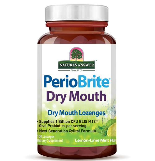 Nature's Answer Perio Brite Dry Mouth - 100 lozenges