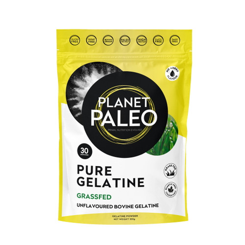 Planet Paleo Grass Fed Pure Gelatine - 300g
