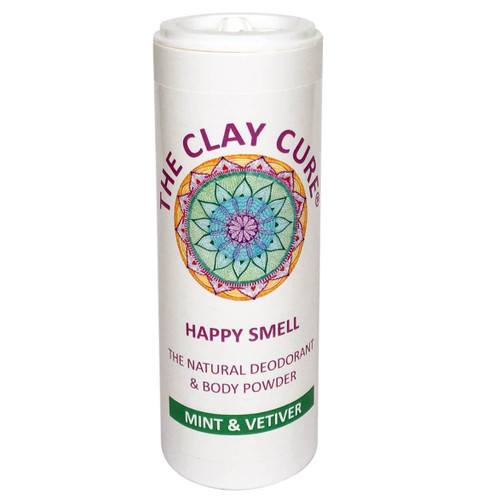 The Clay Cure Company Body Powder Mint & Vetiver - 60g
