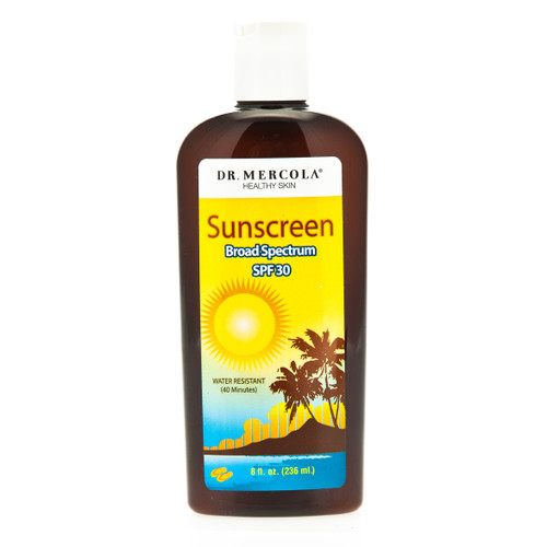 Dr Mercola Healthy Skin Natural Sunscreen Broadspectrum SPF30 - 236ml