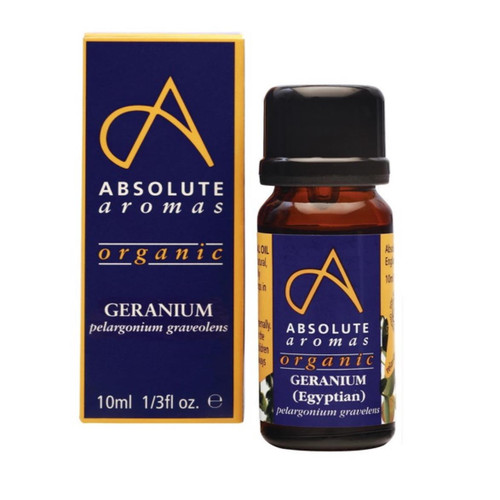 Absolute Aromas Organic Geranium Egyptian - 10ml