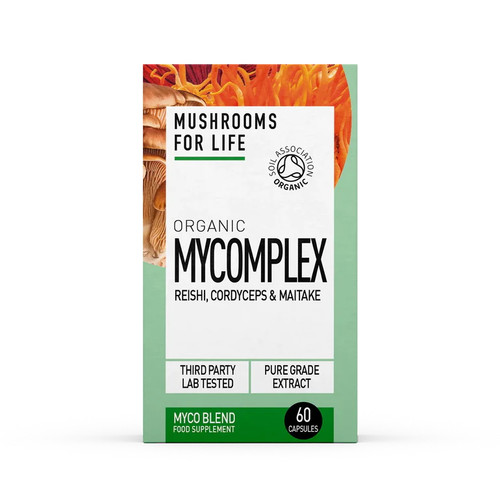 Mushrooms 4 Life Organic Mycomplex - 60 capsules