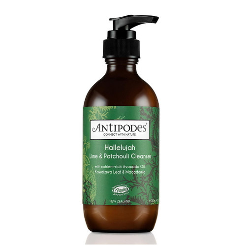 Antipodes Hallelujah Lime and Patchouli Hydrating Cleanser - 200ml