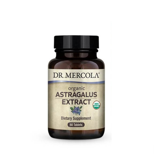 Dr Mercola Organic Astragalus Extract - 60 Tablets