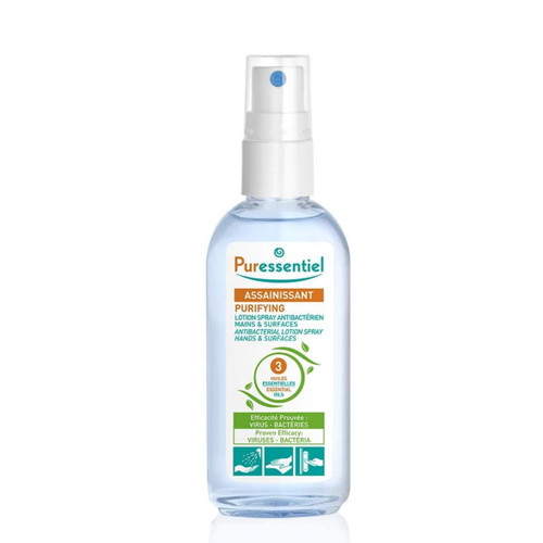 Puressentiel Antibacterial Lotion Spray (Hands & Surfaces) - 80ml