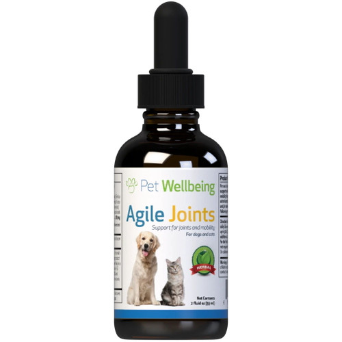 Pet Wellbeing Agile Joints for Cats an Dogs - 59ml