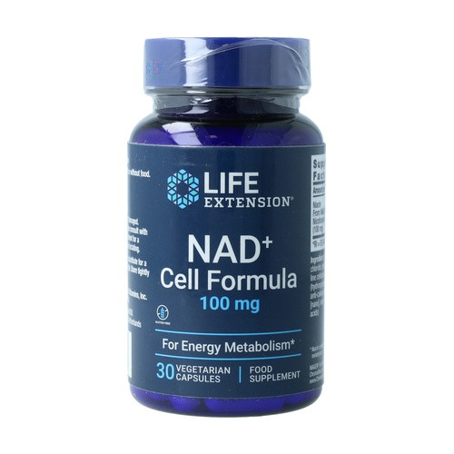 Life Extension NAD+ Cell Formula 100mg - 30 vegetarian capsules