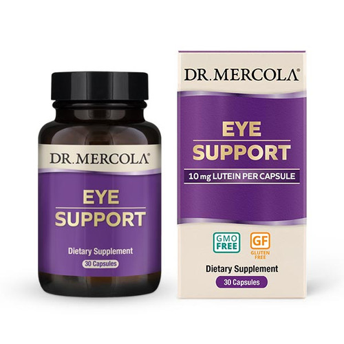 Dr Mercola Eye Support with Lutein- 30 capsules