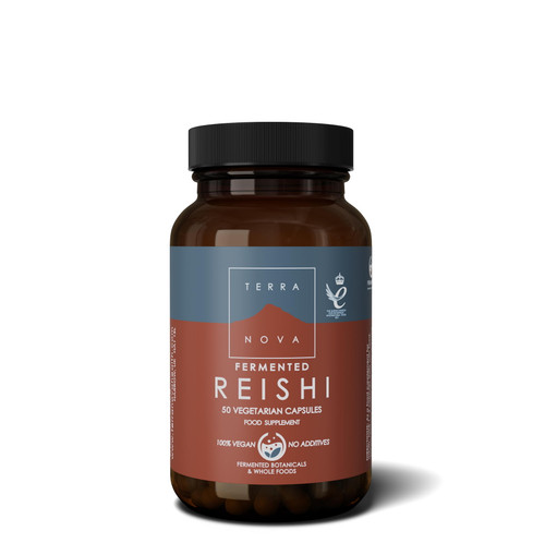 Terranova Fermented Reishi - 50 capsules