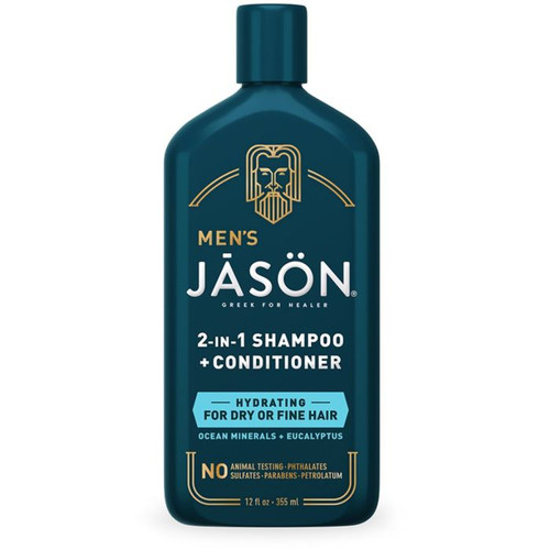 JĀSÖN Men's Hydrating 2-in-1 Shampoo & Conditioner - 355ml