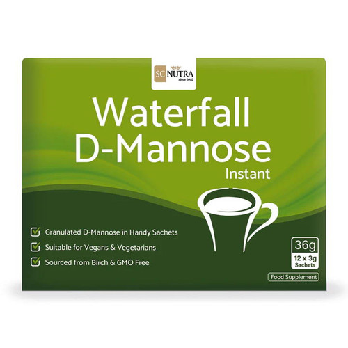 Sweet Cures Waterfall D-Mannose Instant - 12 x 3g