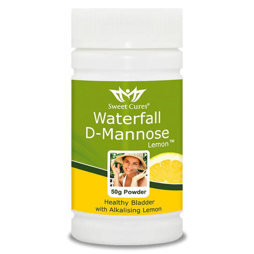 Sweet Cures Waterfall D-Mannose Powder  (Lemon) - 50g