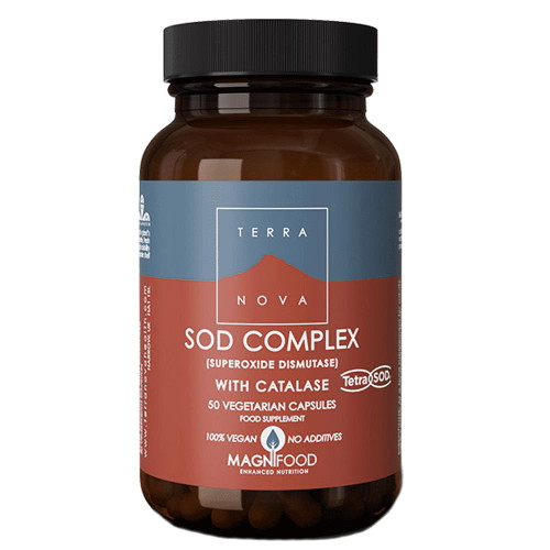 Terranova SOD Complex with Catalase - 50 capsules