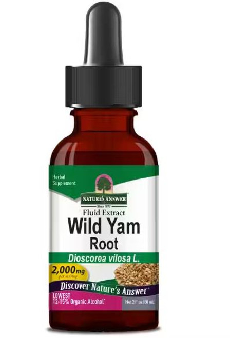 Nature's Answer Low Alcohol Wild Yam Root - 60ml