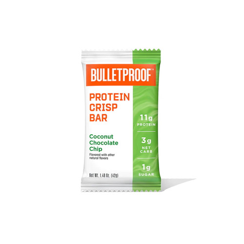 Bulletproof Protein Crisp Bar (Coconut Chocolate Chip) - 42g