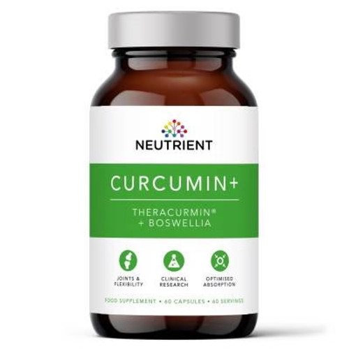 Neutrient Curcumin+ 60mg - 60 capsules