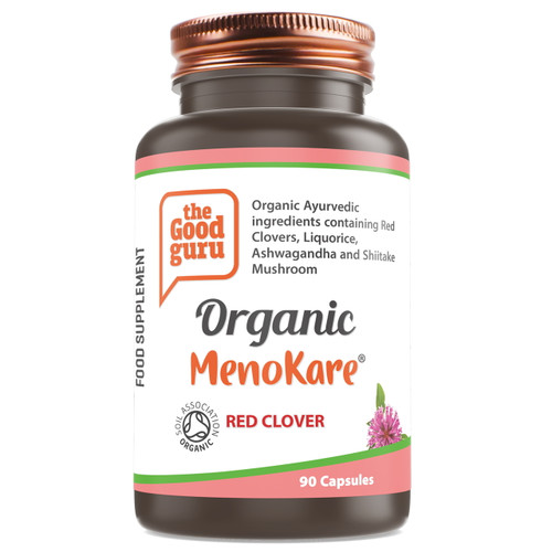 The Good Guru Organic MenoKare Red Clover - 90 capsules