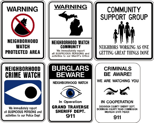 Neighborhood Watch Signs