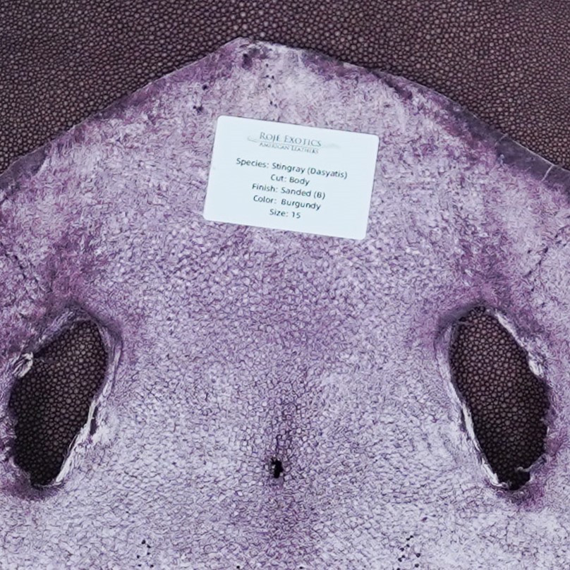 Stingray - Burgundy - Sanded