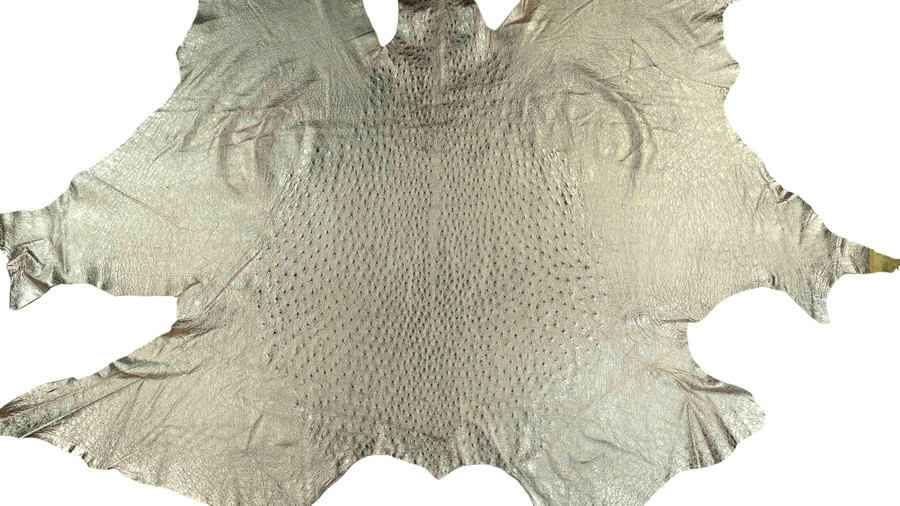 Ostrich - Gold  - Metallic