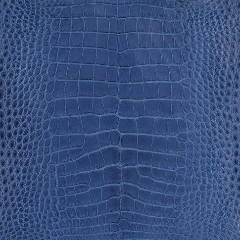 Alligator – Denim – Matte | Roje Exotic Leather