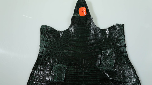 Leather biker vests & belts, Crocodile skin vests & belts