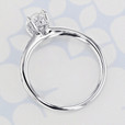 1.20 ct Oval Shape Earth Mined Diamond Pavé White Gold Engagement Ring (2006188)