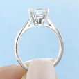 1.25 ct Asscher Cut Solitaire Engagement Ring (SO60)