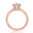 evertrue Rose Gold Solitaire Engagement Ring (EV108-LD)