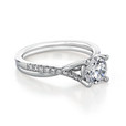 Micro-Prong Twist Engagement Ring (GC07-ED)