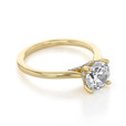 1.50 ct Round Solitaire Yellow Gold Engagement Ring (FG87-YG)