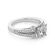 Split-Body Pavé Engagement Ring (CR154)