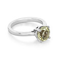 Lemon Quartz Bauble Ring (BB05)