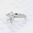 1 ct Marquise Shape Earth Mined Diamond Tacori Coastal Crescent Platinum Engagement Ring (2006615)