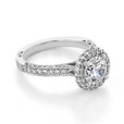 1.20 Ct. Round Moissanite Tacori Blooming Beauties Engagement Ring (HT2522RD7-M)
