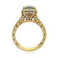 2 ct. Round Moissanite Tacori Yellow Gold RoyalT Engagement Ring (HT2607RD8-M)