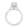 2.00 Ct. Pear Shaped Moissanite Solitaire Engagement Ring (SO71PS-M)