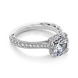 2.70 ct. Round Moissanite Platinum Tacori RoyalT Engagement Ring (HT2626RD9-M)