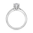 1.50 Ct. Marquise Shaped Moissanite Micro-Prong Engagement Ring (EV160MQ-M)