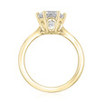 2 ct Round 6-Prong Solitaire Engagement Yellow Gold Ring (EV108A-YG)