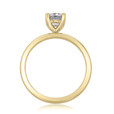 .75 ct Round Gabriel Solitaire Yellow Gold Engagement Ring (ER14982-075-YG)