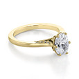 1 ct Simply Tacori Yellow Gold Engagement Ring (2650OV8X6-YG)