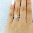 2.50 ct Oval Solitaire Platinum Engagement Ring (FG87OV-PL)