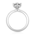 1.25 ct Round 6-Prong Solitaire Platinum Engagement Ring (EV17-PL)