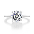 2.50 ct Round Solitaire Platinum Engagement Ring (FG87-250-PL)